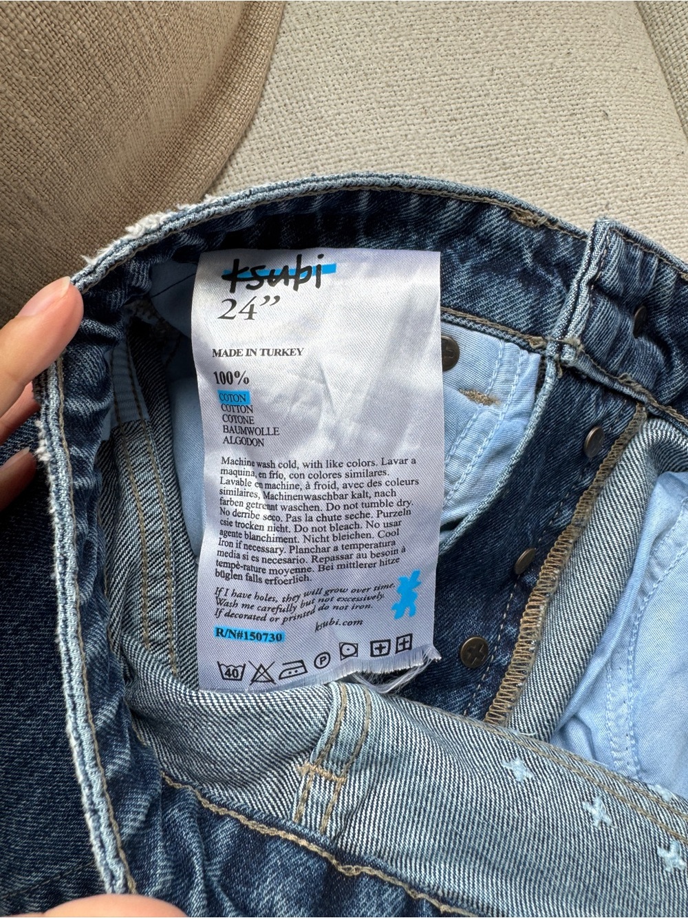 Ksubi Dark Wash Brooklyn Heritage Jeans - Picture 3 of 3